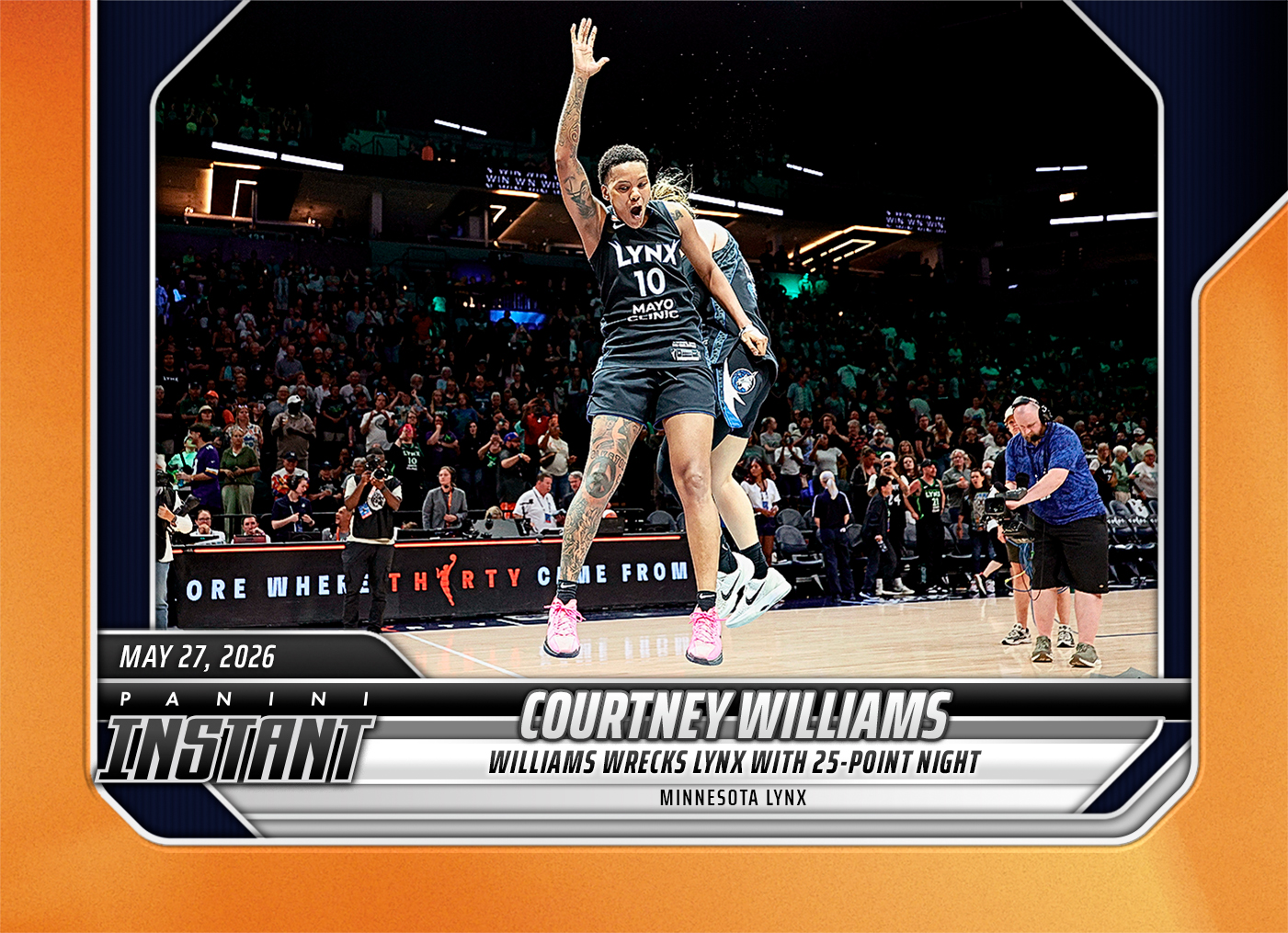 Courtney Williams - 2026 Panini Instant WNBA #96 - 30th Anniversary /30