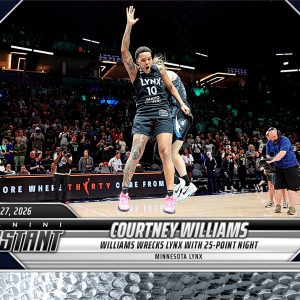 Courtney Williams - 2026 Panini Instant WNBA #96 - Metallic /5