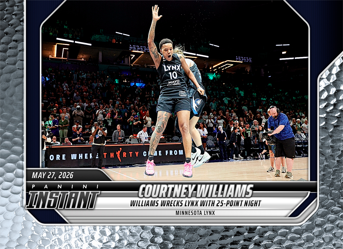 Courtney Williams - 2026 Panini Instant WNBA #96 - Metallic /5