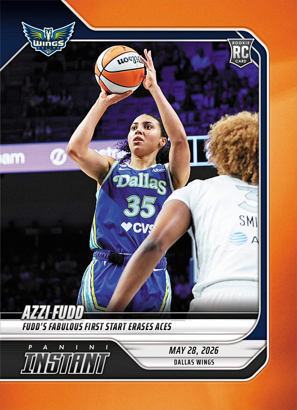 Azzi Fudd - 2026 Panini Instant WNBA #100 - 30th Anniversary /30