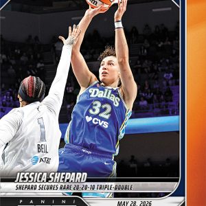 Jessica Shepard - 2026 Panini Instant WNBA #101 - 30th Anniversary /30