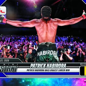 Patrick Habirora - 2026 Panini Instant PFL #16 - Galaxy 1/1