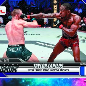 Taylor Lapilus - 2026 Panini Instant PFL #17 - Galaxy 1/1