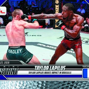 Taylor Lapilus - 2026 Panini Instant PFL #17 - Metallic /5