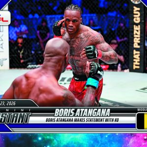 Boris Atangana - 2026 Panini Instant PFL #18 - Galaxy 1/1
