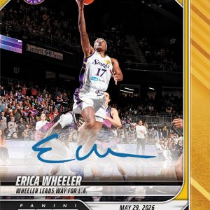Erica Wheeler - 2026 Panini Instant WNBA #105 - Gold /10 Auto