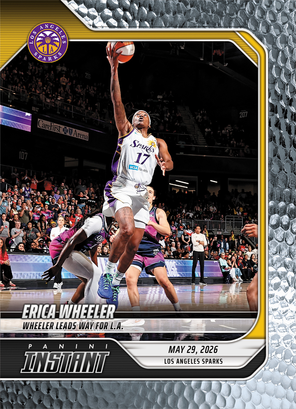 Erica Wheeler - 2026 Panini Instant WNBA #105 - Metallic /5