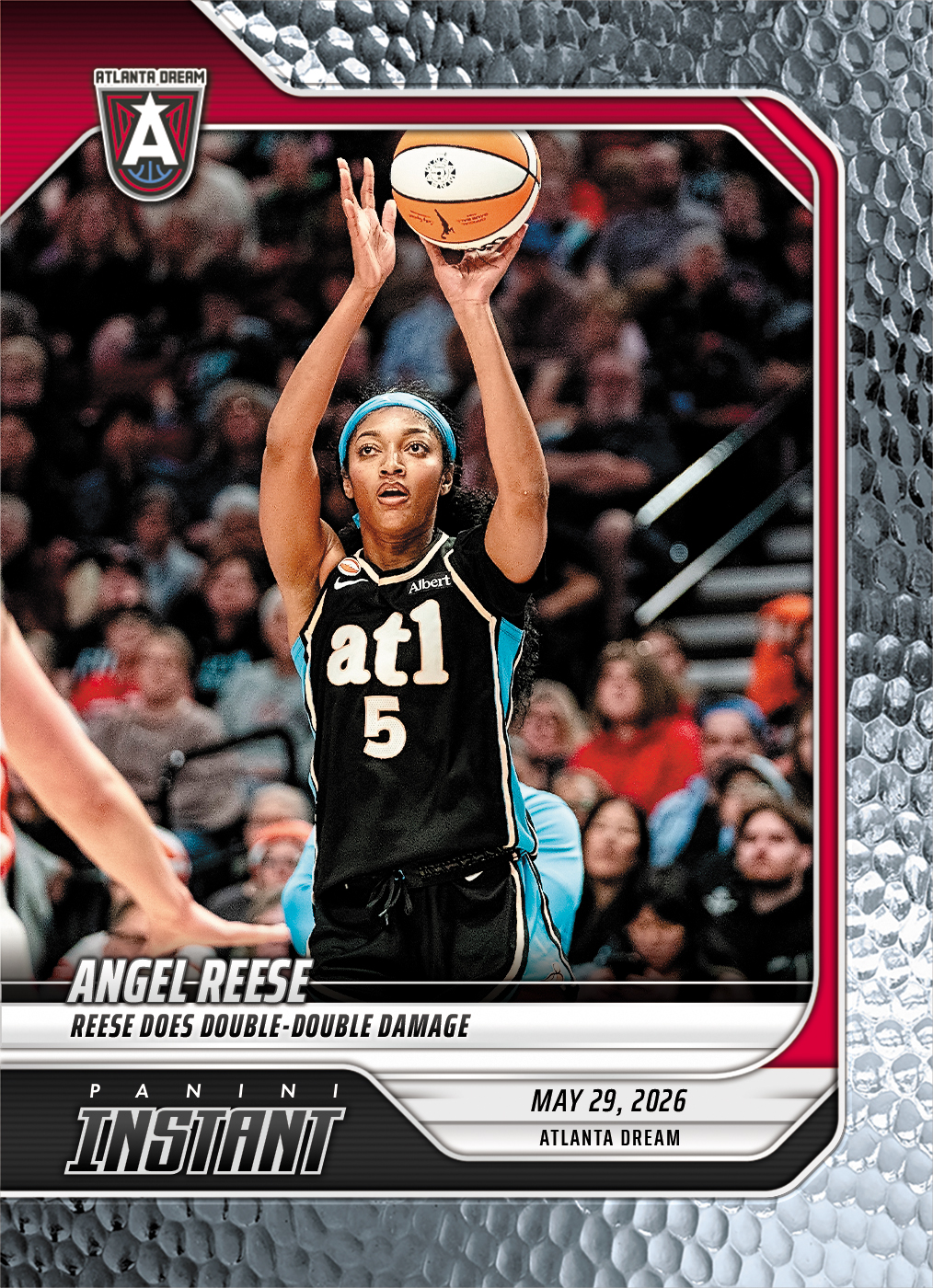 Angel Reese - 2026 Panini Instant WNBA #108 - Metallic /5