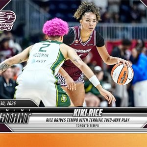 Kiki Rice - 2026 Panini Instant WNBA #109 - 30th Anniversary /30
