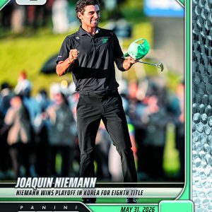 Joaquin Niemann - 2026 Panini Instant LIV Golf #16 - Metallic /5