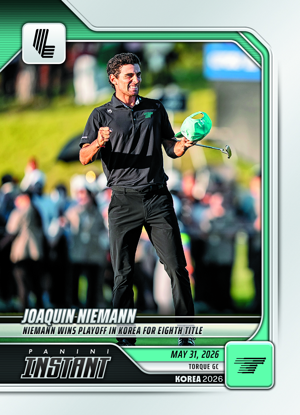 Joaquin Niemann - 2026 Panini Instant LIV Golf #16 - Base