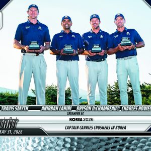 Crushers GC - 2026 Panini Instant LIV Golf #17 - Metallic /5