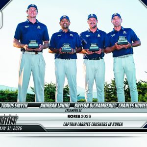Crushers GC - 2026 Panini Instant LIV Golf #17 - Base