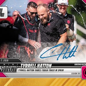 Tyrrell Hatton - 2026 Panini Instant LIV Golf #18 - Gold /10 Auto
