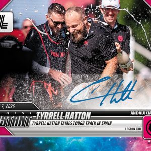 Tyrrell Hatton - 2026 Panini Instant LIV Golf #18 - Galaxy 1/1 Auto