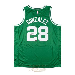 Hugo Gonzales Autographed Boston Celtics Green Nike Swingman Jersey ~Open Edition Item~