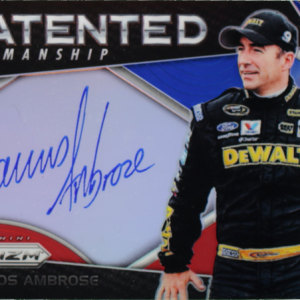 Marcos Ambrose-Prizm-Patented Pennmanship Red White and Blue Prizm