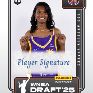 Sania Feagin - 2025 Panini Instant WNBA Draft Night #14 - Base /99 Auto