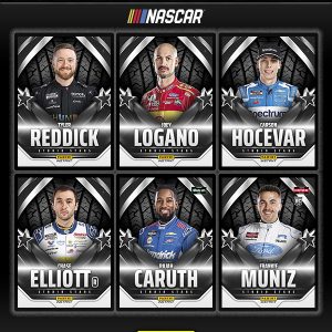 60-Card 2026 Panini Instant NASCAR Studio Stars #1-60 - Base Set + Random Parallel /5