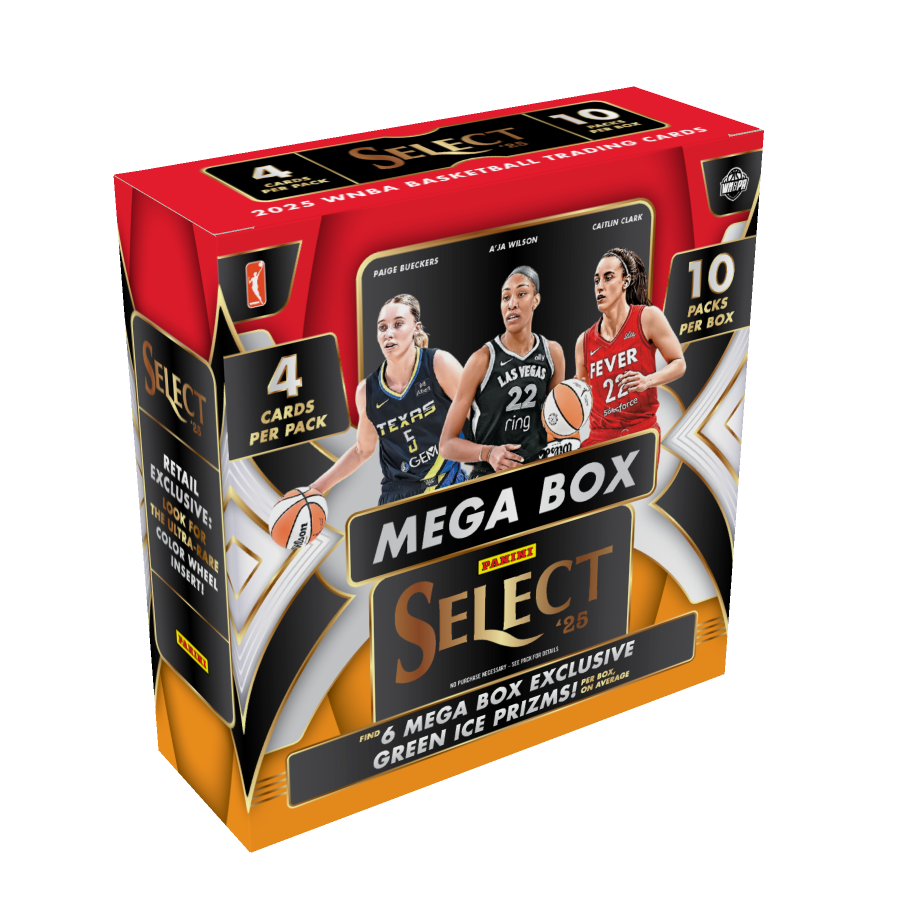 2025 Panini Select WNBA Trading Card Box (Hobby Mega Box)