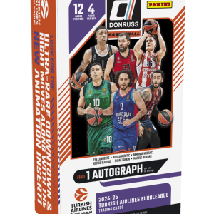 2024-25 Panini Donruss Turkish Airlines EuroLeague Trading Card Box (Hobby)