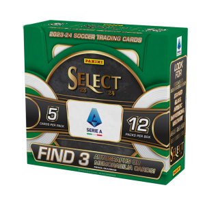 2023-24 Panini Select Serie A Soccer Trading Card Box (Hobby)