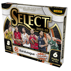 2025-26 Panini Select Euroleague Trading Card Box (Hobby)