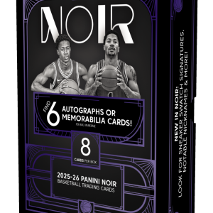 2025-26 Panini Noir Basketball Trading Card Box (Hobby)