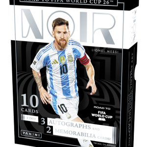 2025-26 Panini Noir Road to FIFA World Cup 2026™ Trading Card Box (Hobby)