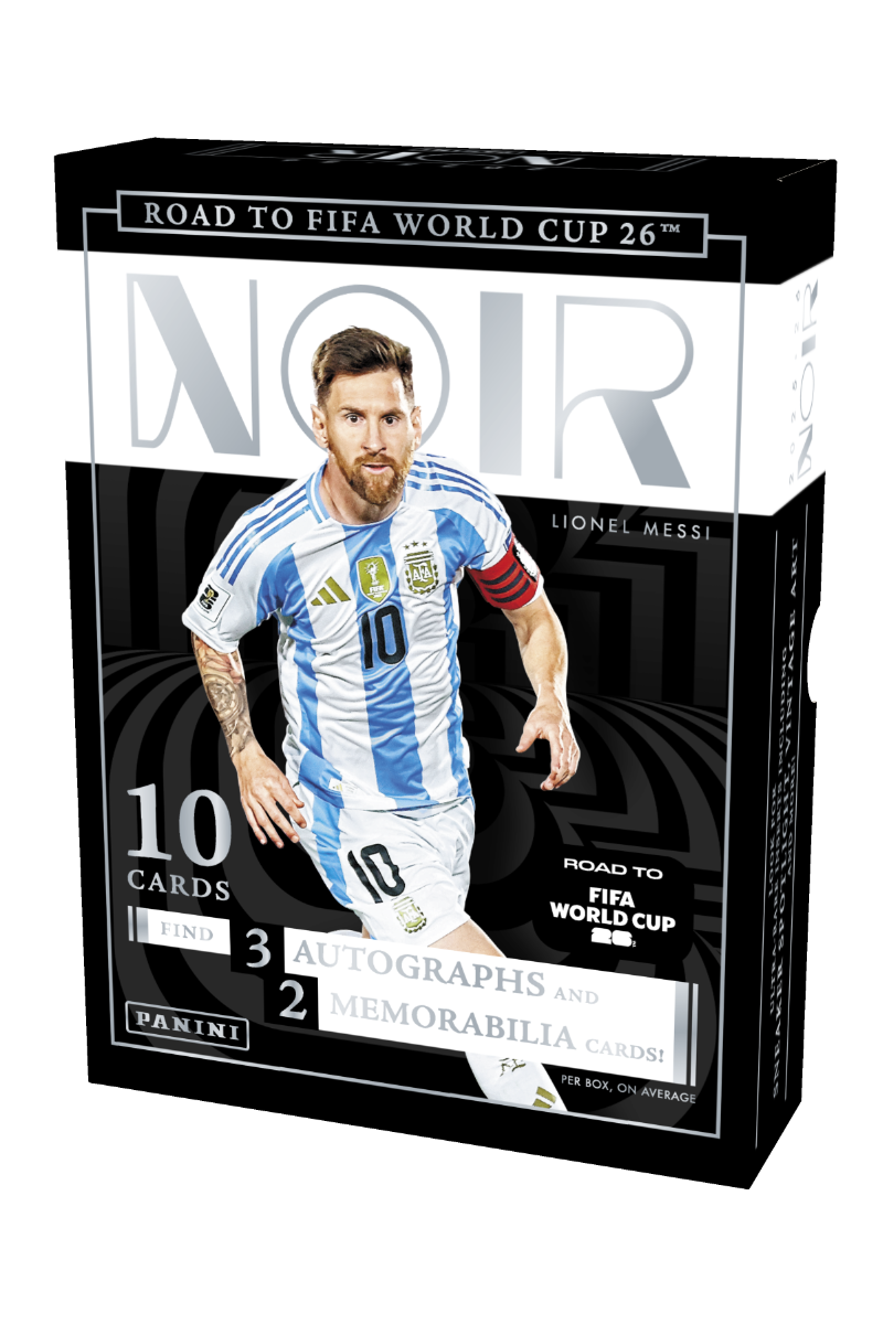 2025-26 Panini Noir Road to FIFA World Cup 2026™ Trading Card Box (Hobby)