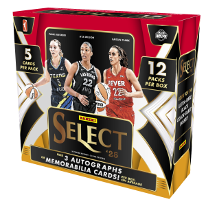 2025 Panini Select WNBA Trading Card Box (Hobby)