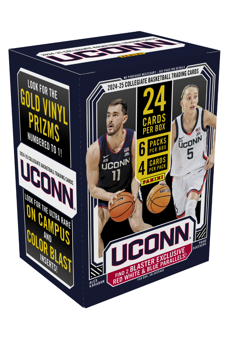 2024-25 Panini University of Connecticut Collegiate Basketball Trading Card Box (Blaster)