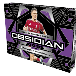 2025-26 Panini Obsidian Soccer Trading Card Box (Hobby)
