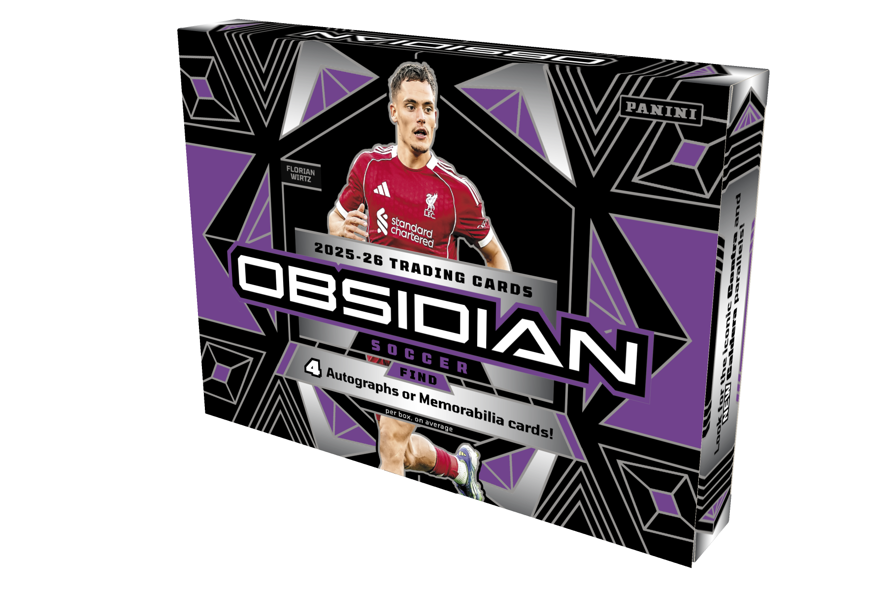 2025-26 Panini Obsidian Soccer Trading Card Box (Hobby)