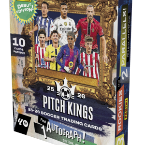 2025-26 Panini Pitch Kings Soccer Trading Card Box (Hobby International)