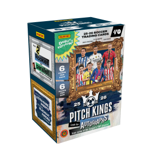 2025-26 Panini Pitch Kings Soccer Trading Card Box (International Blaster)