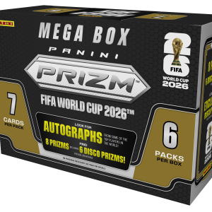 2026 Panini Prizm FIFA World Cup 2026™ Trading Card Box (Hobby Mega Box)