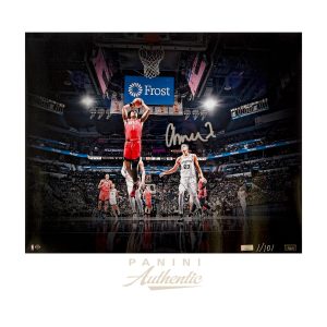 Amen Thompson Autographed 16x20 "Fast Break Slam" Photograph ~Limited Edition to 101~