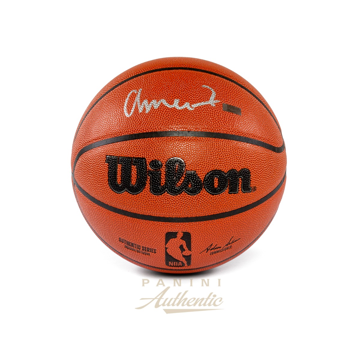 Amen Thompson Autographed Wilson Replica Basketball ~Open Edition Item~