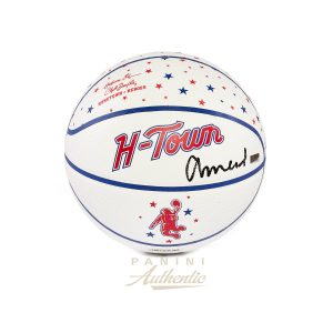 Amen Thompson Autographed Houston Rockets Wilson Hometown Heroes City Edition Basketball ~Open Edition Item~