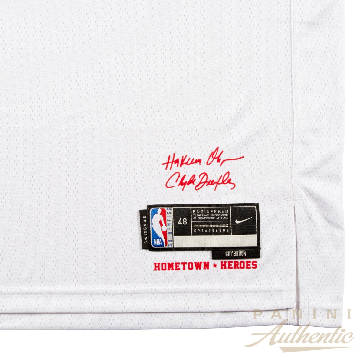 Amen Thompson Autographed Houston Rockets Hometown Heroes Swingman Jersey ~Open Edition Item~ - Image 4
