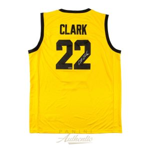Caitlin Clark Autographed Iowa Hawkeyes Yellow Nike 2024 Final Four Replica Jersey ~Open Edition Item~