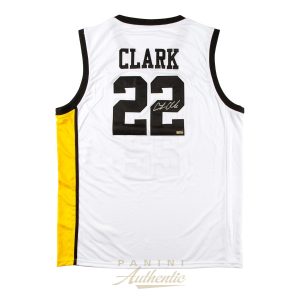 Caitlin Clark Autographed Iowa Hawkeyes White Nike 2024 Final Four Replica Jersey ~Open Edition Item~