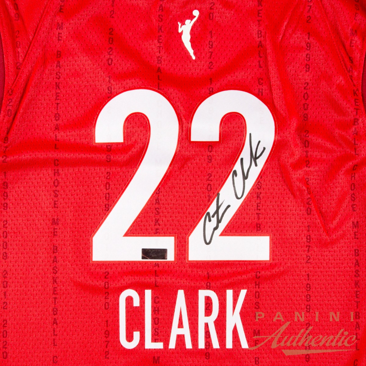Caitlin Clark Autographed Indiana Fever Red Rebel Edition Victory Player Jersey ~Open Edition Item~ - Image 2