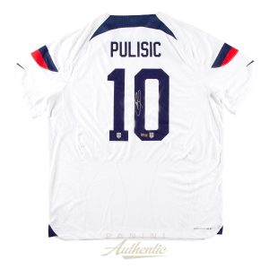 Christian Pulisic Autographed 2022 White United States Home Authentic Jersey ~Open Edition Item~