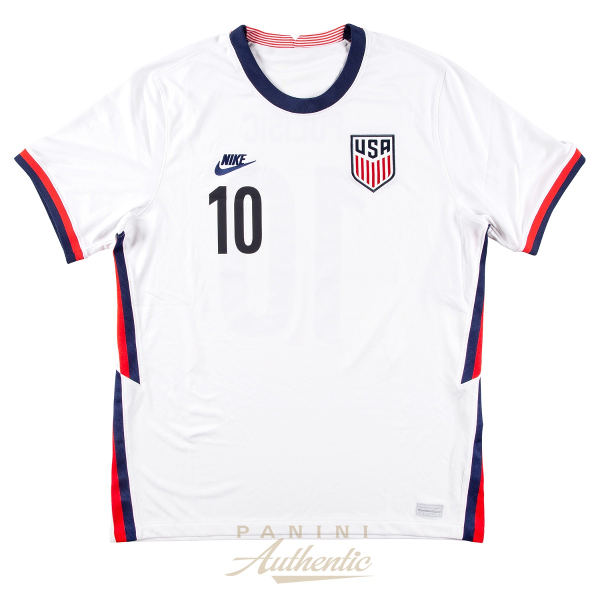 Christian Pulisic Autographed 2020 USA #10 Replica Home Jersey ~Open Edition Item~ - Image 3