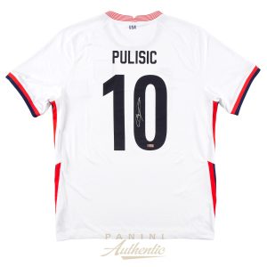 Christian Pulisic Autographed 2020 USA #10 Replica Home Jersey ~Open Edition Item~