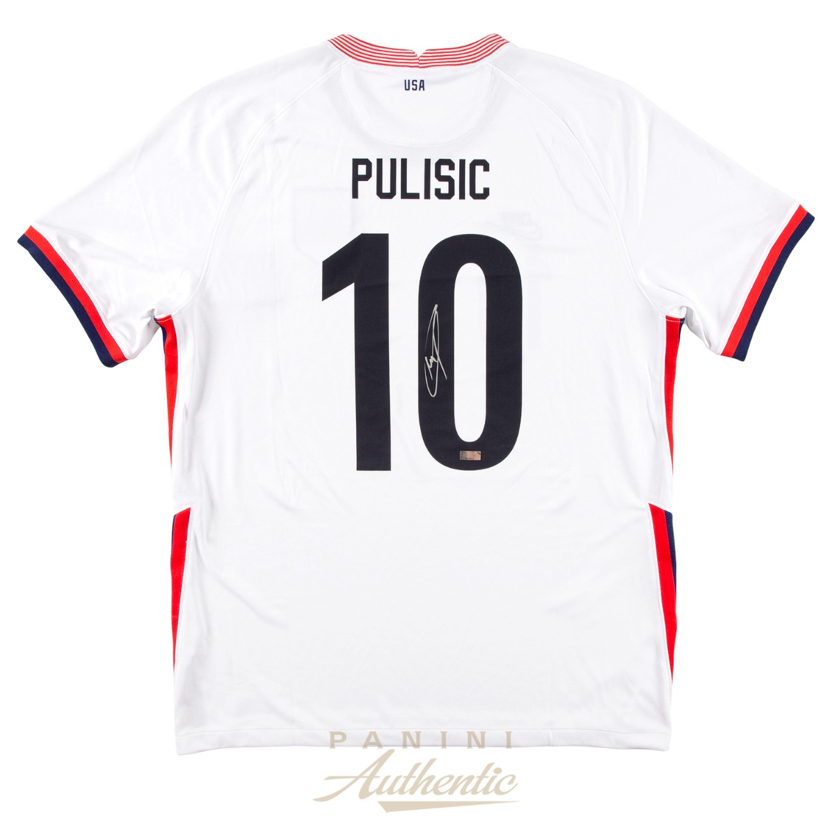 Christian Pulisic Autographed 2020 USA #10 Replica Home Jersey ~Open Edition Item~