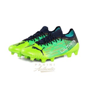 Christian Pulisic Autographed Green PUMA Ultra 1.3 Cleats ~Limited Edition to 25~