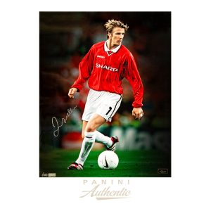 David Beckham Autographed 16X20 "Champions League Final" Photograph ~Limited Edition to 100~